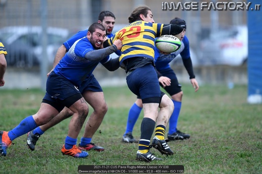 2021-11-21 CUS Pavia Rugby-Milano Classic XV 038